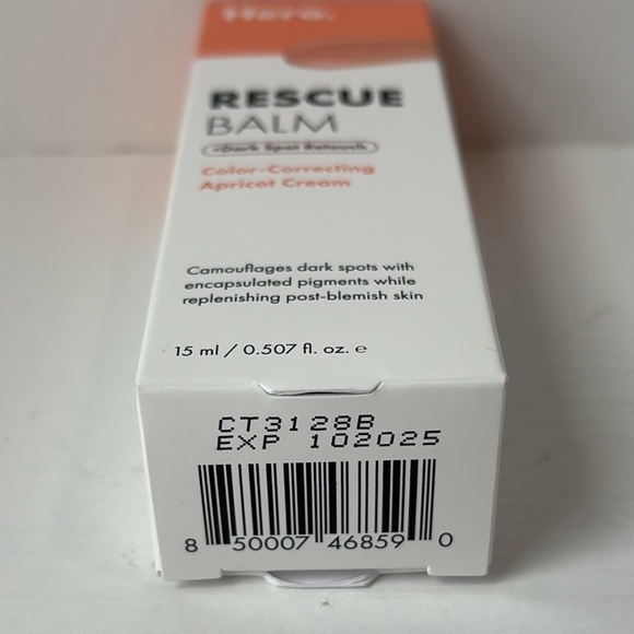Hero Cosmetics Rescue Balm Dark Spot Retouch Color Correcting Apricot Cream - Picture 3 of 3